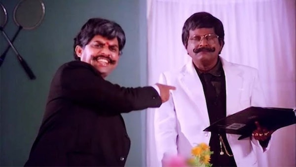 MA Dhavan in a still from Mazha Peyyunnu Maddalam Kottunnu.