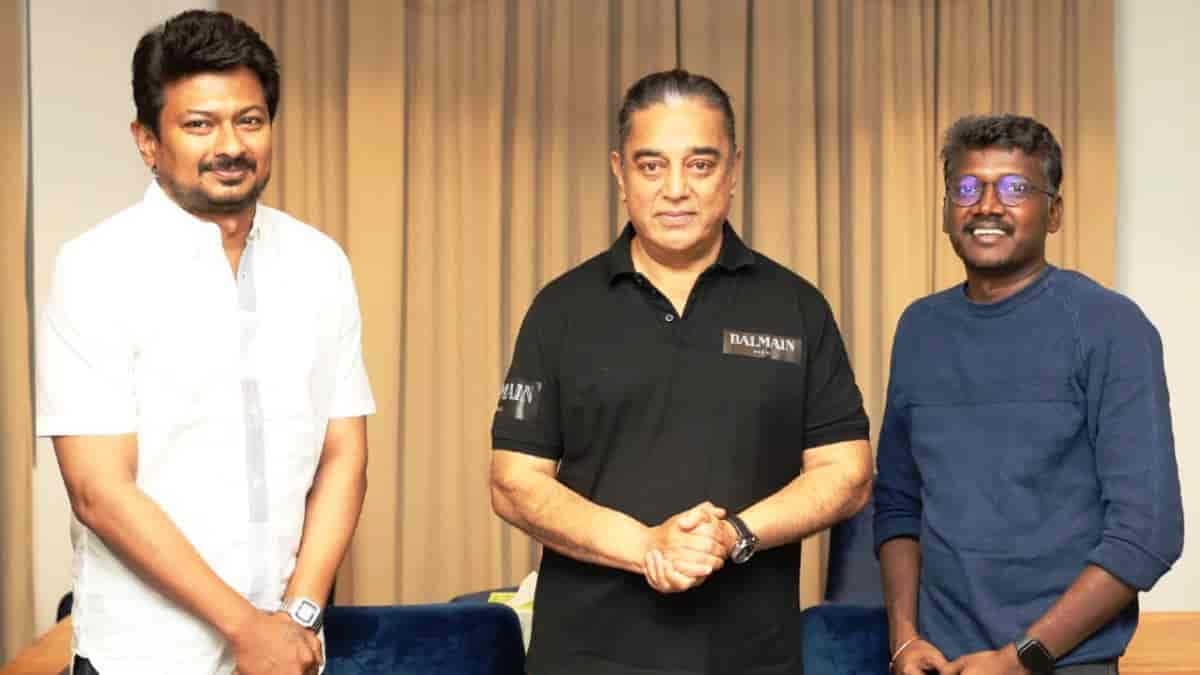 Mari Selvaraj thanks Kamal Haasan for showering love on him and his movies ahead of Maamannan's release