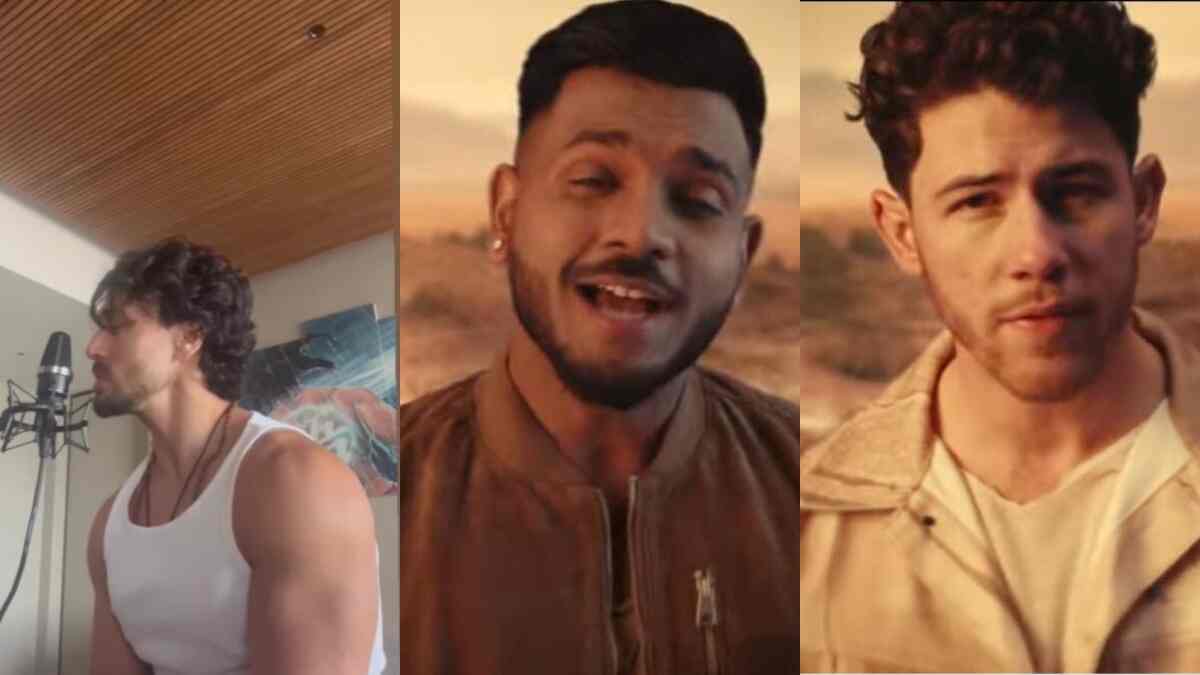 Nick Jonas reacts to Tiger Shroff’s version of Maan Meri Jaan (Afterlife)