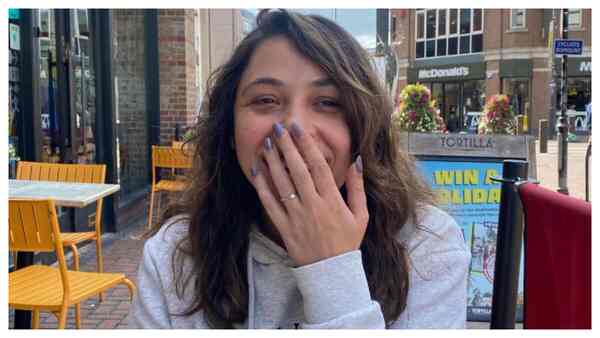 Four More Shots actress Maanvi Gagroo gets engaged, flaunts her engagement ring