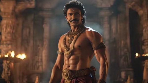 An AI version of Puneeth Rajkumar as Mayuravarma in Maarigallu