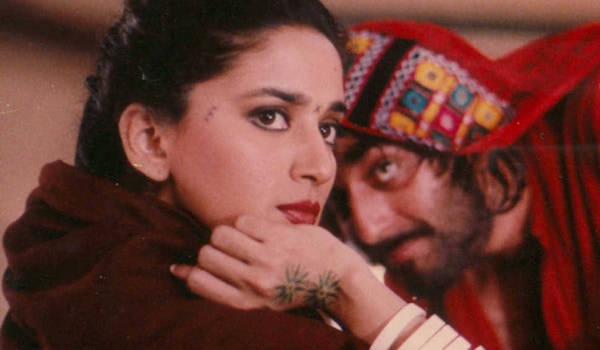 Madhuri Dixit and Sanjay Dutt in Khal Nayak