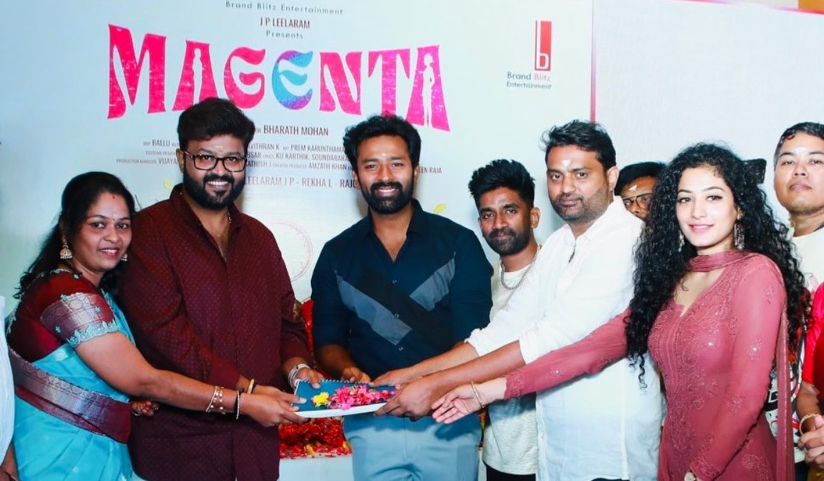 Actor Shanthnu Bhagyaraj announces his next titled Magenta