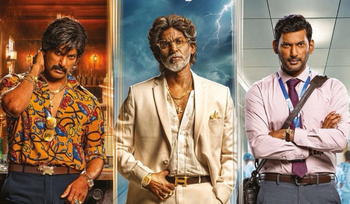 Magudam first look out: Vishal to appear in three getups for Ravi Arasu's gangster film