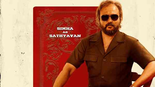 Team Mahaan unveils Simha's character poster; the actor is seen as the ageing, but menacing Sathyavan