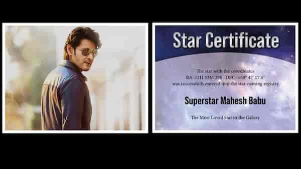 Mahesh Babu fans honour the Guntur Kaaram actor on his birthday by naming a star after him