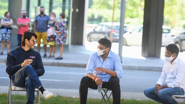 Mahesh Babu, Parasuram and Naveen Yerneni