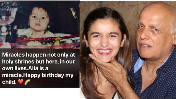 Happy birthday Alia Bhatt: On her 30th, dad Mahesh Bhatt shares a sweet photo of his ‘miracle’ girl