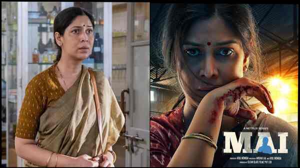 Mai: New poster shows Sakshi Tanwar in an intense, blood-stained avatar; trailer out tomorrow