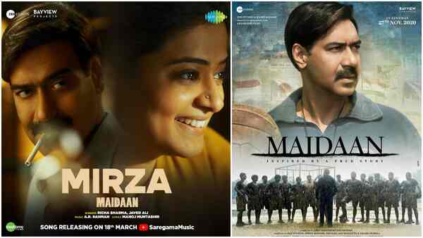 Maidaan song Mirza out! Ajay Devgn-starrer gets the golden AR Rahman touch with this Sufi track – Check out