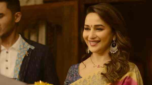 Maja Ma teaser: Wedding bells ring in an elated Madhuri Dixit’s home, trailer to be out on THIS date