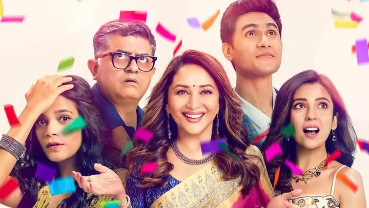Majaa Ma: First look poster and glimpse of Madhuri Dixit's Amazon Prime Video Original movie out