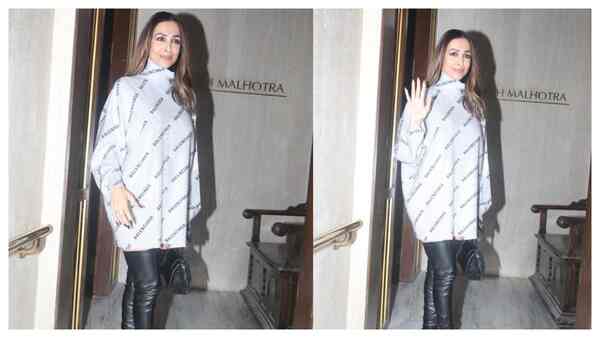 Netizens upset with Malaika Arora for wearing a Balenciaga outfit amid all the controversy surrounding the brand