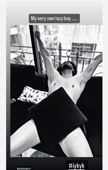 Malaika Arora's Instagram story