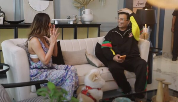 "Malaika is meticulous and magnificent," says Karan Johar during rapid fire round on Moving In With Malaika - WATCH