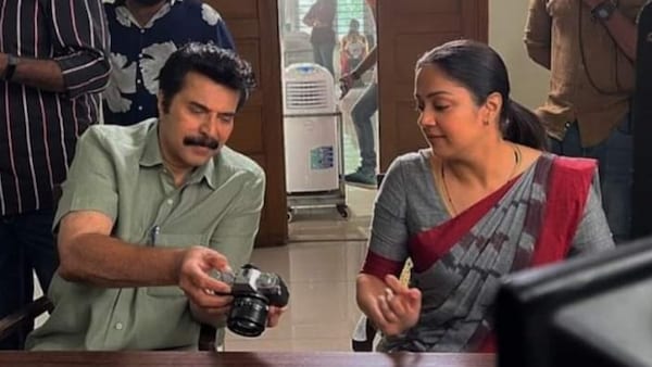 Mammootty turns photographer for Kaathal The Core co-star Jyotika; pictures go viral