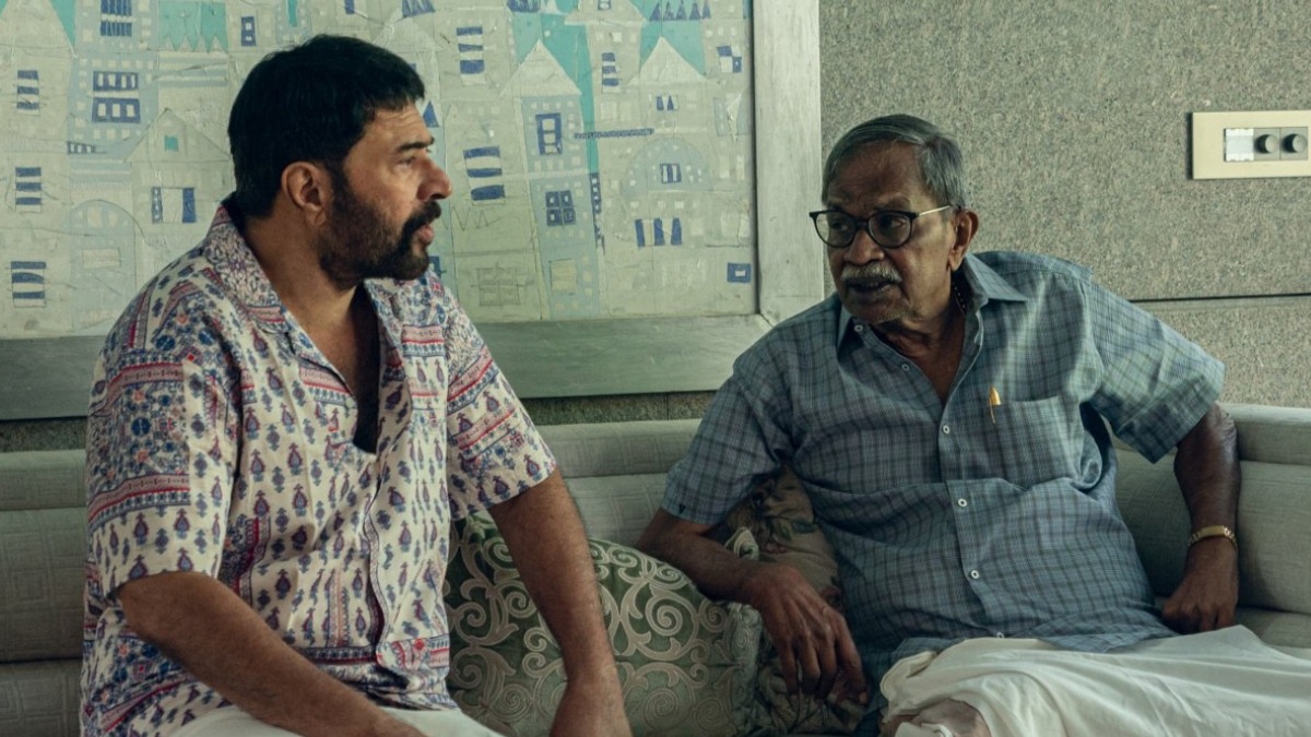 Mammootty and MT Vasudevan Nair's emotional moment at Manorathangal trailer launch wins the internet | Watch