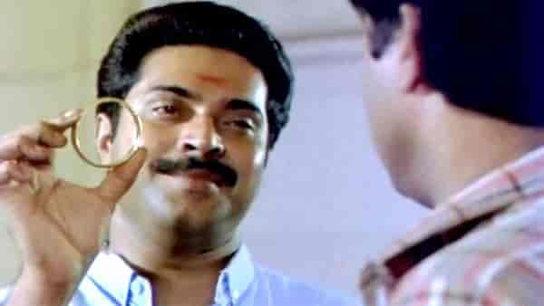 Mammootty as Sethurama Iyer in Oru CBI Diary Kurippu.