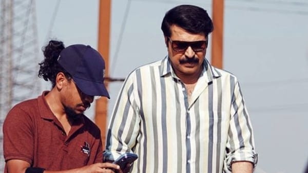 Mammootty in a location still from Kannur Squad