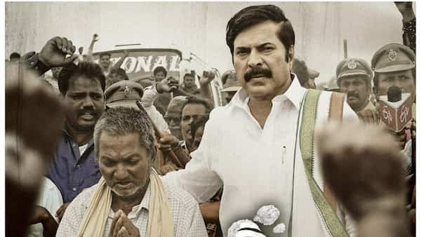 Mammootty in a still from Yatra