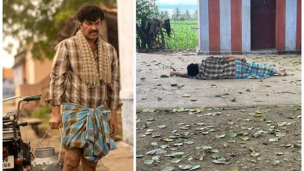 Nanpakal Nerathu Mayakkam: Mammootty’s photos of taking a nap on the floor outside during shoot goes viral