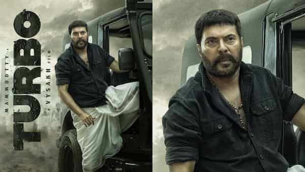 Mammootty in Turbo first look poster