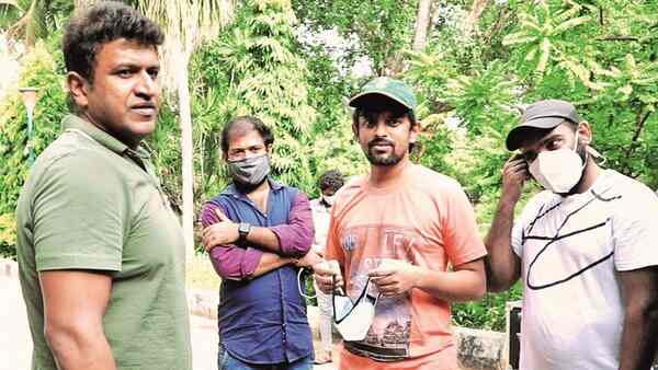 When Puneeth Rajkumar dropped by the set of Man of the Match