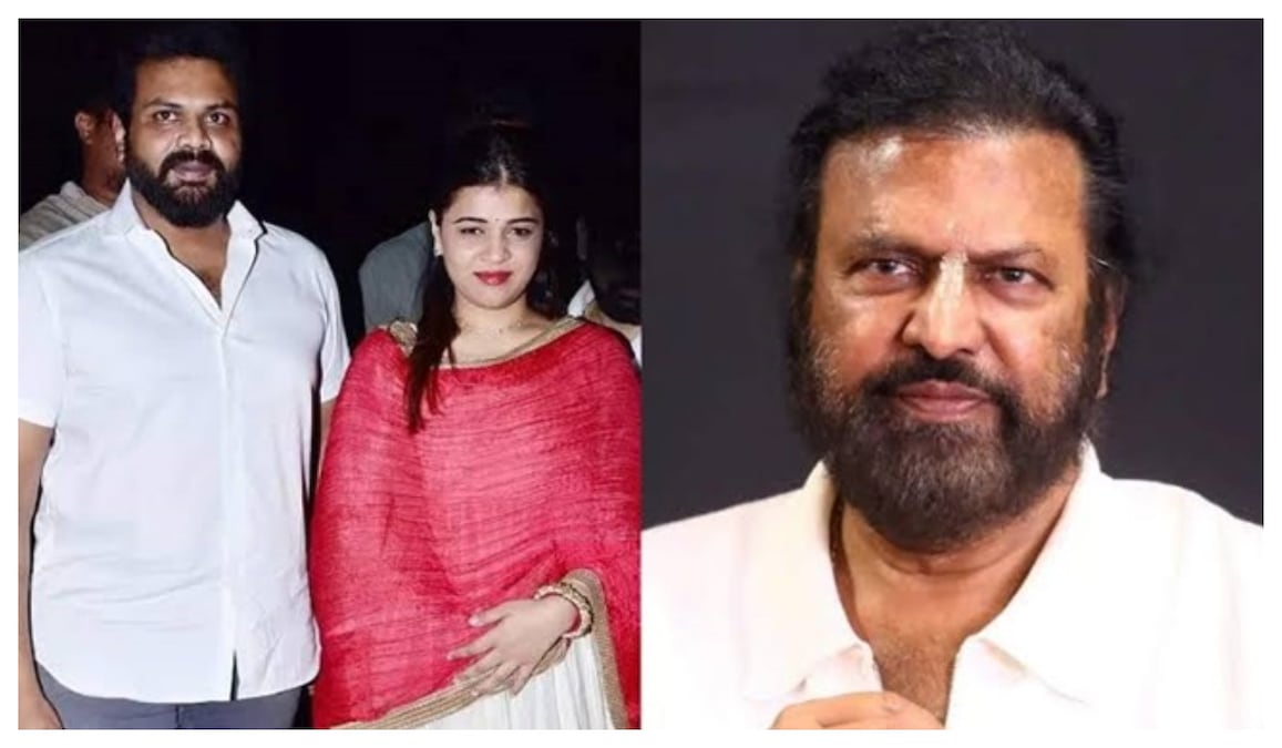 The Manchu family issue gets worse: Mohan Babu attacks media, hurts a reporter