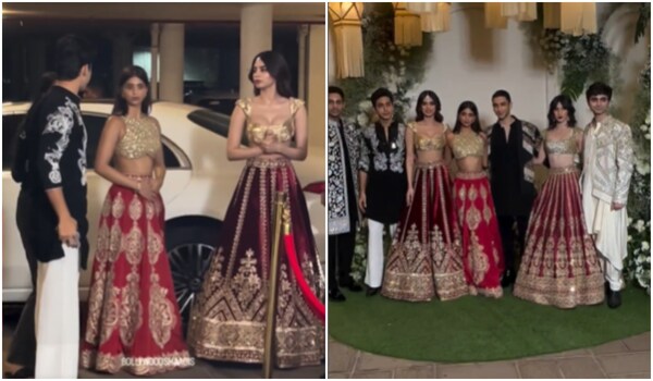 Manish Malhotra Diwali Bash: Suhana Khan, Khushi Kapoor, Agastya Nanda, and Other Castmates of The Archies grace the Pre-Diwali event