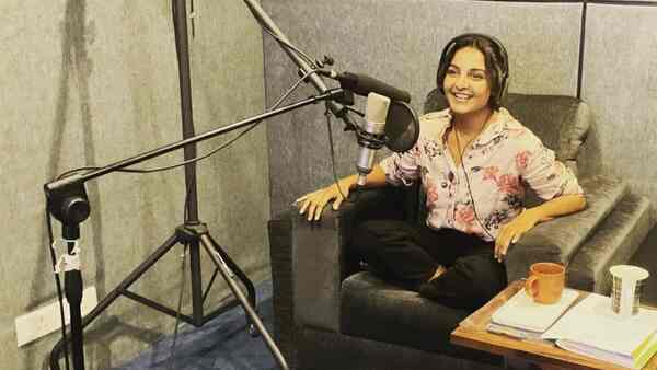 Manju Warrier dubs for Ajith’s Thunivu, shares pictures from recording studio