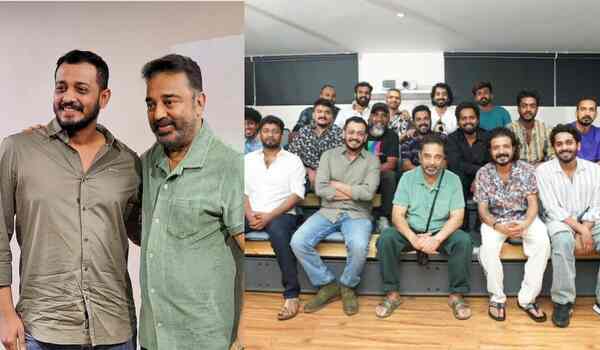 When Manjummel Boys met Gunaa: Chidambaram and his team are all smiles after meeting Kamal Haasan