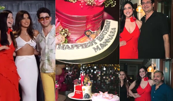 Mannara Chopra shares a video of her birthday party, calls it 'lit’! Watch here