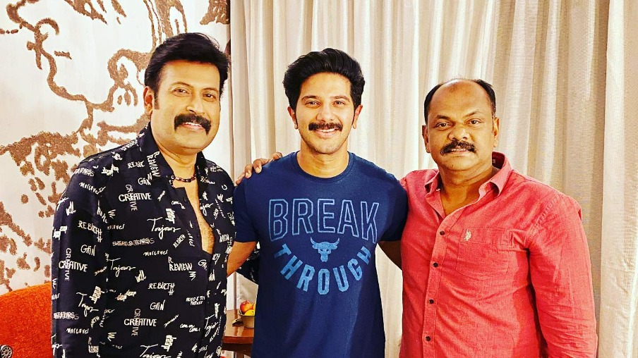 Manoj K Jayan, Dulquer Salmaan and Rosshan Andrrews