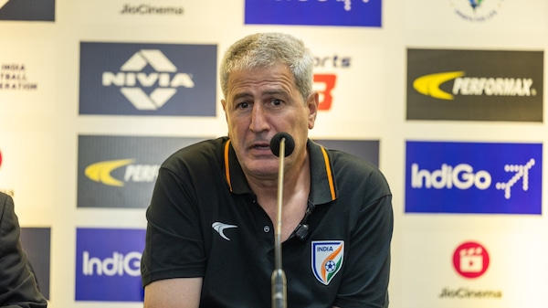 Manolo Marquez stepped down as the head coach of the Indian Men's Senior Football team. Image | Indian Football on X
