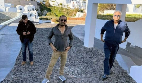 Manu Anand, Anees Bazmee, and Boney Kapoor