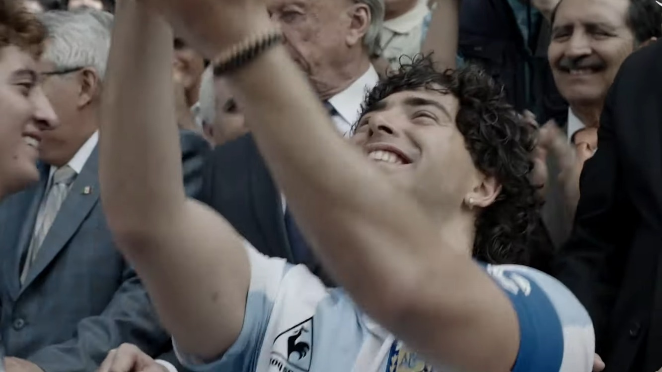 From the trailer of Maradona: Blessed Dream