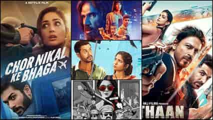 March 2023 Week 4 OTT movies, web series India releases: From Pathaan, Chor Nikal Ke Bhaga, Hunter to Kanjoos Makhichoos, Purusha Pretham