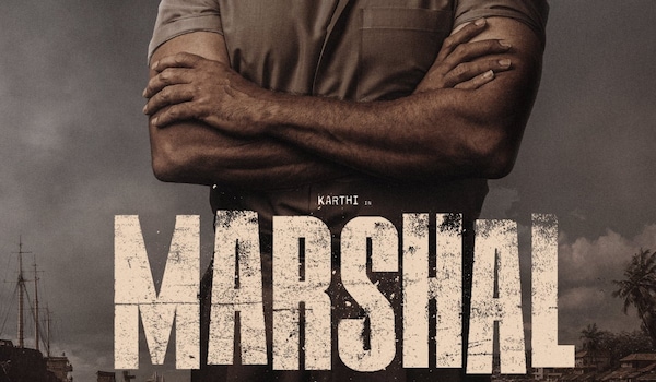 Karthi 29 is Marshal: Title poster confirms coastal story, Kalyani Priyadarshan plays female lead