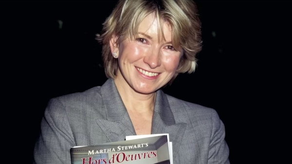 Martha Stewart in a still from her documentary, Martha