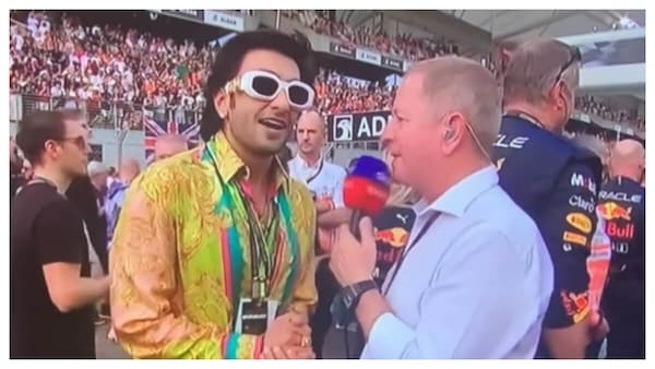 Viral video: F1 commentator Martin Brundle asks Ranveer Singh 'who are you?'