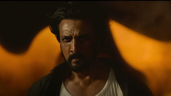 Sudeep in and as Max in the film's first teaser