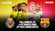 Villarreal CF 0-2 FC Barcelona | Round 17