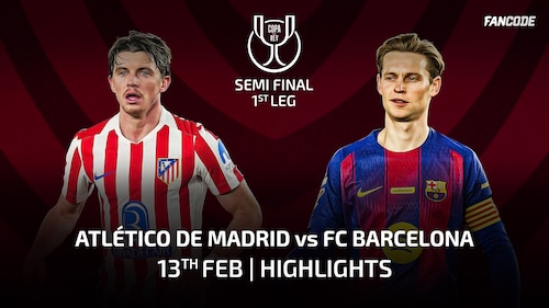 Atletico de Madrid 4-0 FC Barcelona | Semi-final leg 1