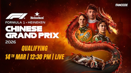 Watch F1 HEINEKEN CHINESE GRAND PRIX 2026 on OTTplay with one OTT subscription