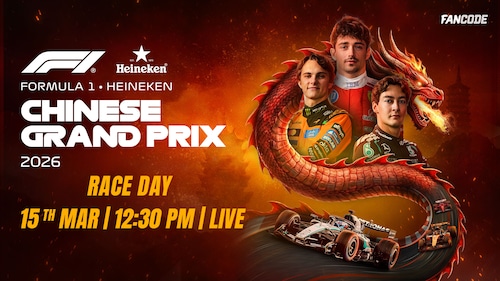 Watch F1 HEINEKEN CHINESE GRAND PRIX 2026 on OTTplay with one OTT subscription