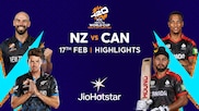 New Zealand vs Canada: Highlights