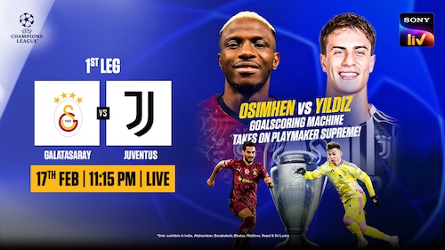 Galatasaray vs Juventus - Play-offs Leg 1 - 17 Feb 2026