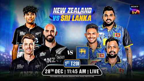 New Zealand vs Sri Lanka 2024 - 1st T20I - 28 Dec 2024