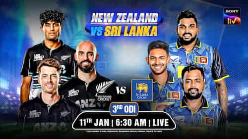 New Zealand vs Sri Lanka - 3rd ODI - 11 Jan 2025