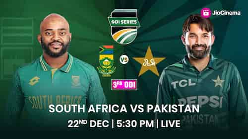 South Africa vs Pakistan - 3rd ODI